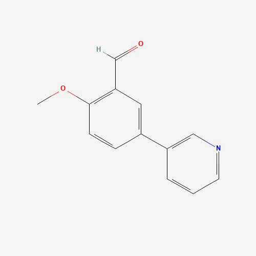 2-methoxy-5-pyridin-3-ylbenzaldehyde (CAS: 163257-23-6) - Related Chemical Product
