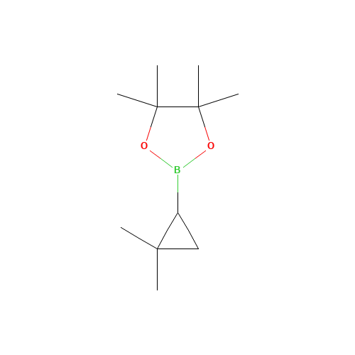 2-(2,2-dimethylcyclopropyl)-4,4,5,5-tetramethyl-1,3,2-dioxaborolane (CAS: 136835-34-2) - Related Chemical Product
