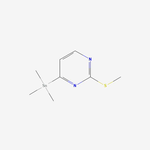 trimethyl-(2-methylsulfanylpyrimidin-4-yl)stannane (CAS: 123061-59-6) - Related Chemical Product