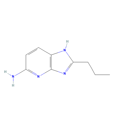 2-propyl-1H-imidazo[4,5-b]pyridin-5-amine (CAS: 133240-10-5) - Related Chemical Product