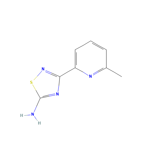 3-(6-methylpyridin-2-yl)-1,2,4-thiadiazol-5-amine (CAS: 1179363-01-9) - Related Chemical Product