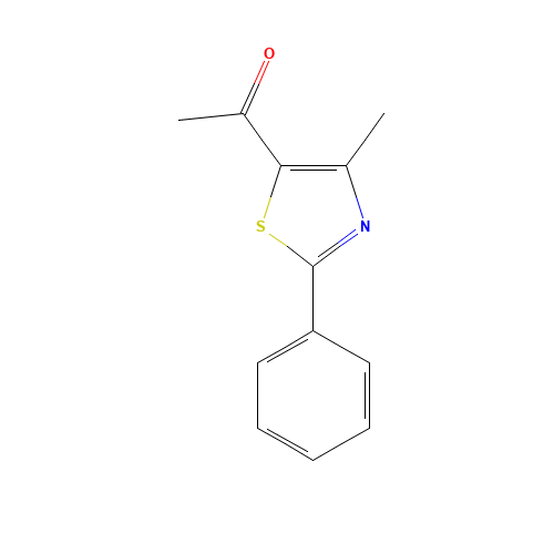 1-(4-methyl-2-phenyl-1,3-thiazol-5-yl)ethanone (CAS: 7520-94-7) - Related Chemical Product