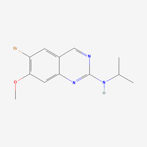 6-bromo-7-methoxy-N-propan-2-ylquinazolin-2-amine (CAS: 914397-14-1) - Related Chemical Product