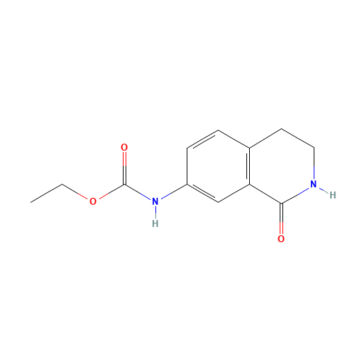 ethyl N-(1-oxo-3,4-dihydro-2H-isoquinolin-7-yl)carbamate (CAS: 885273-79-0) - Related Chemical Product