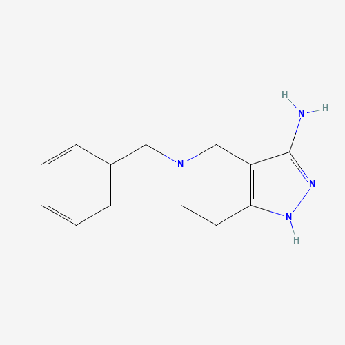 5-benzyl-1,4,6,7-tetrahydropyrazolo[4,3-c]pyridin-3-amine (CAS: 682732-81-6) - Related Chemical Product