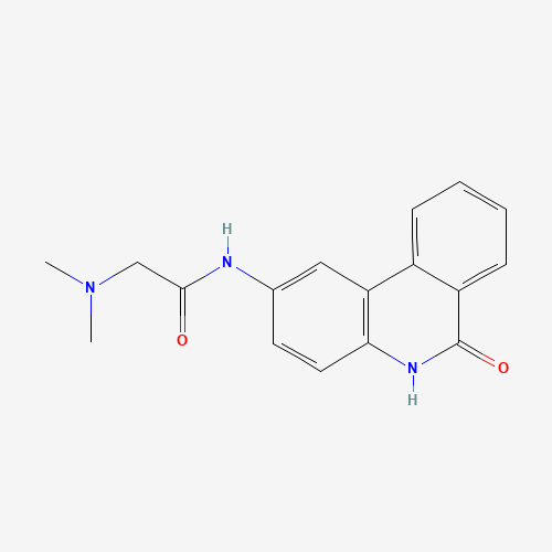 2-(dimethylamino)-N-(6-oxo-5H-phenanthridin-2-yl)acetamide (CAS: 344458-19-1) - Related Chemical Product