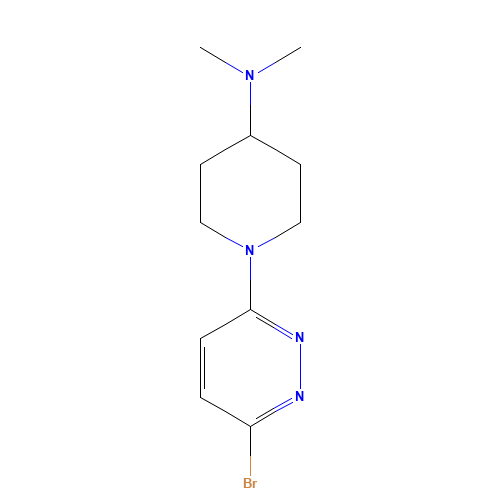 1-(6-bromopyridazin-3-yl)-N,N-dimethylpiperidin-4-amine (CAS: 1169698-90-1) - Related Chemical Product