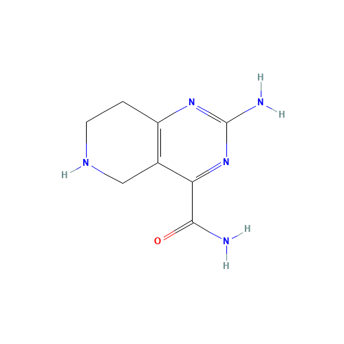 2-amino-5,6,7,8-tetrahydropyrido[4,3-d]pyrimidine-4-carboxamide (CAS: 1223748-53-5) - Related Chemical Product