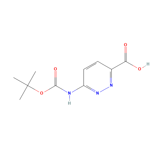6-[(2-methylpropan-2-yl)oxycarbonylamino]pyridazine-3-carboxylic acid (CAS: 301548-08-3) - Related Chemical Product