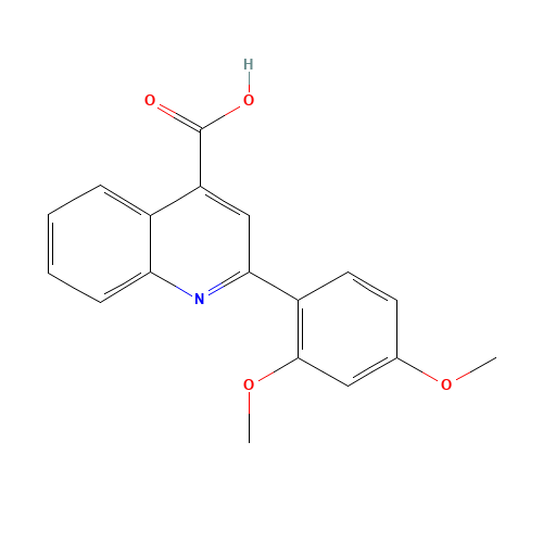 2-(2,4-dimethoxyphenyl)quinoline-4-carboxylic acid (CAS: 313704-08-4) - Related Chemical Product