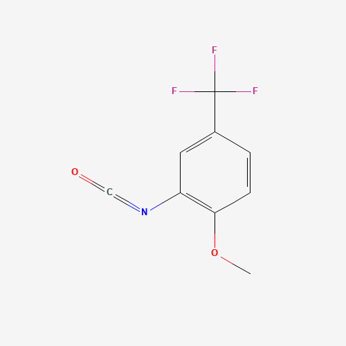 2-isocyanato-1-methoxy-4-(trifluoromethyl)benzene (CAS: 16588-75-3) - Related Chemical Product