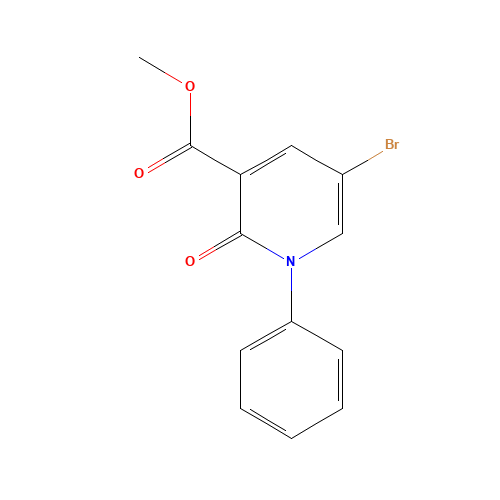 methyl 5-bromo-2-oxo-1-phenylpyridine-3-carboxylate (CAS: 381248-02-8) - Related Chemical Product