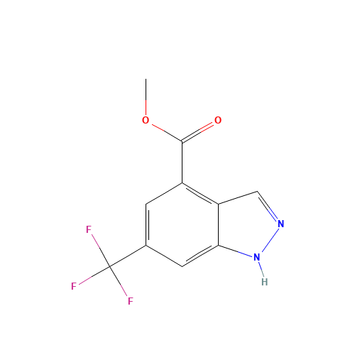methyl 6-(trifluoromethyl)-1H-indazole-4-carboxylate (CAS: 848678-62-6) - Related Chemical Product