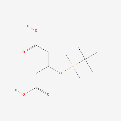 3-[tert-butyl(dimethyl)silyl]oxypentanedioic acid (CAS: 113794-48-2) - Related Chemical Product