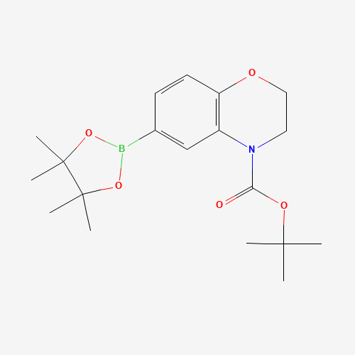 tert-butyl 6-(4,4,5,5-tetramethyl-1,3,2-dioxaborolan-2-yl)-2,3-dihydro-1,4-benzoxazine-4-carboxylate (CAS: 1161362-35-1) - Related Chemical Product