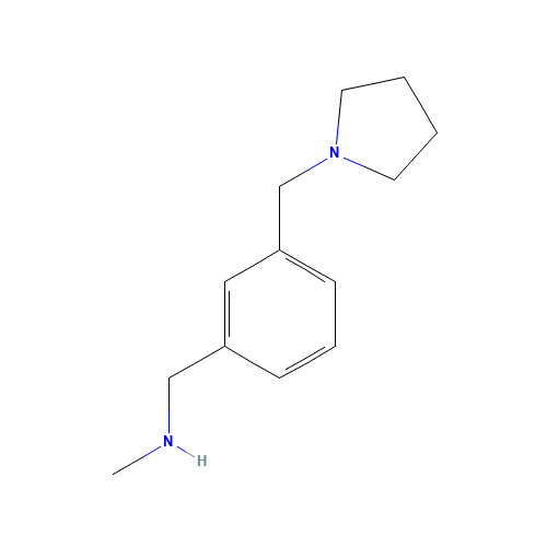 N-methyl-1-[3-(pyrrolidin-1-ylmethyl)phenyl]methanamine (CAS: 884507-46-4) - Related Chemical Product
