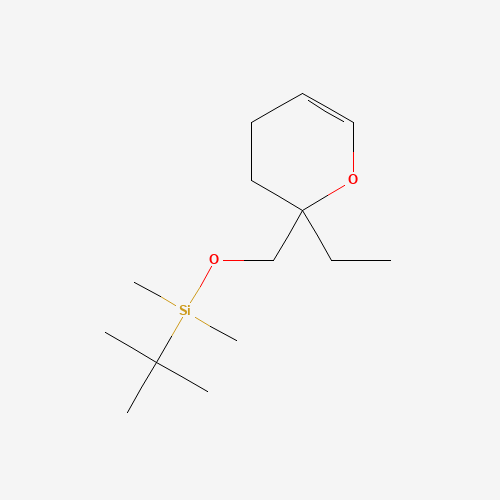 tert-butyl-[(2-ethyl-3,4-dihydropyran-2-yl)methoxy]-dimethylsilane (CAS: 1239019-22-7) - Related Chemical Product