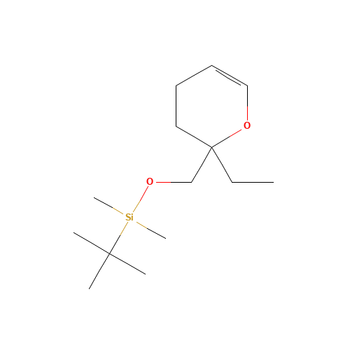 tert-butyl-[(2-ethyl-3,4-dihydropyran-2-yl)methoxy]-dimethylsilane (CAS: 1239019-22-7) - Related Chemical Product
