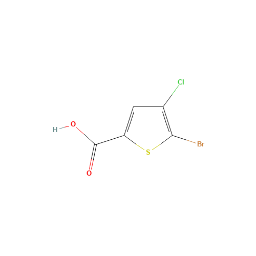 5-bromo-4-chlorothiophene-2-carboxylic acid (CAS: 123418-69-9) - Related Chemical Product