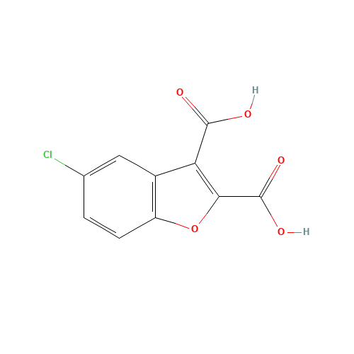 5-chloro-1-benzofuran-2,3-dicarboxylic acid (CAS: 93670-30-5) - Related Chemical Product