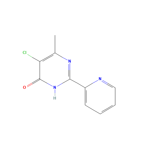 5-chloro-6-methyl-2-pyridin-2-yl-1H-pyrimidin-4-one (CAS: 286430-67-9) - Related Chemical Product