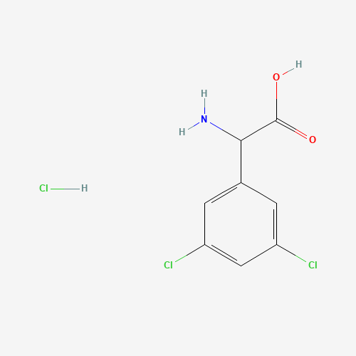 2-amino-2-(3,5-dichlorophenyl)acetic acid;hydrochloride (CAS: 1137014-87-9) - Related Chemical Product