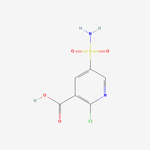 2-chloro-5-sulfamoylpyridine-3-carboxylic acid (CAS: 716359-17-0) - Related Chemical Product