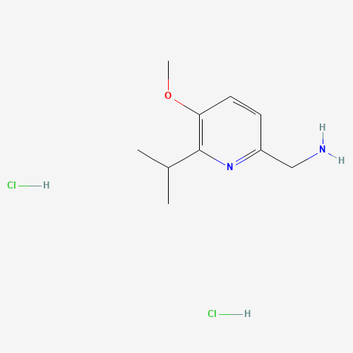 (5-methoxy-6-propan-2-ylpyridin-2-yl)methanamine;dihydrochloride (CAS: 1112851-62-3) - Related Chemical Product