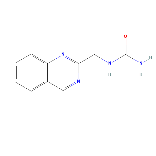 (4-methylquinazolin-2-yl)methylurea (CAS: 1396738-94-5) - Chemical Structure and Molecular Formula 