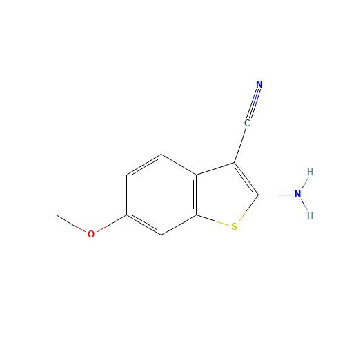2-amino-6-methoxy-1-benzothiophene-3-carbonitrile (CAS: 221061-11-6) - Related Chemical Product
