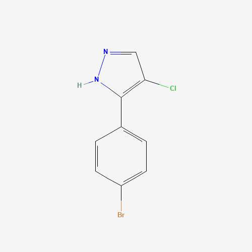 5-(4-bromophenyl)-4-chloro-1H-pyrazole (CAS: 17978-26-6) - Related Chemical Product
