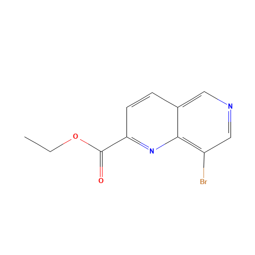 ethyl 8-bromo-1,6-naphthyridine-2-carboxylate (CAS: 1235382-76-9) - Related Chemical Product
