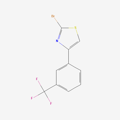2-bromo-4-[3-(trifluoromethyl)phenyl]-1,3-thiazole (CAS: 887625-72-1) - Related Chemical Product