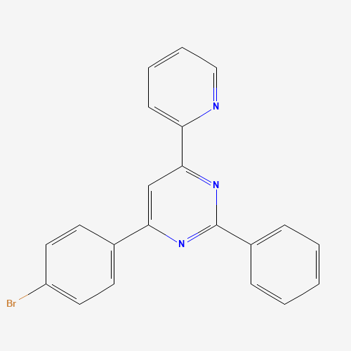 4-(4-bromophenyl)-2-phenyl-6-pyridin-2-ylpyrimidine (CAS: 607739-87-7) - Related Chemical Product