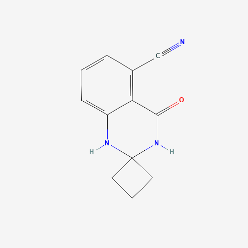 4-oxospiro[1,3-dihydroquinazoline-2,1'-cyclobutane]-5-carbonitrile (CAS: 1272756-09-8) - Related Chemical Product