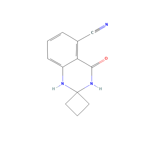 4-oxospiro[1,3-dihydroquinazoline-2,1'-cyclobutane]-5-carbonitrile (CAS: 1272756-09-8) - Related Chemical Product