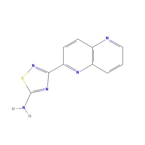 3-(1,5-naphthyridin-2-yl)-1,2,4-thiadiazol-5-amine (CAS: 1179360-35-0) - Related Chemical Product