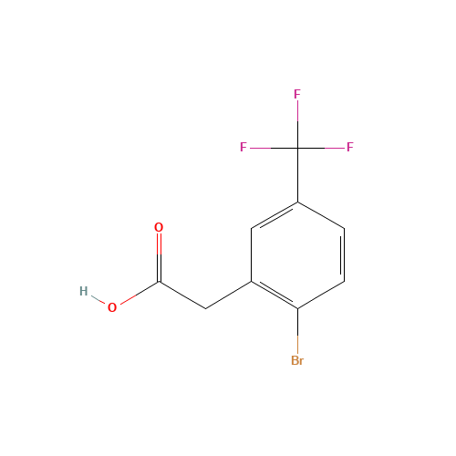 2-[2-bromo-5-(trifluoromethyl)phenyl]acetic acid (CAS: 1214327-53-3) - Related Chemical Product