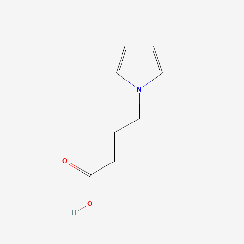 4-pyrrol-1-ylbutanoic acid (CAS: 70686-51-0) - Chemical Structure and Molecular Formula 
