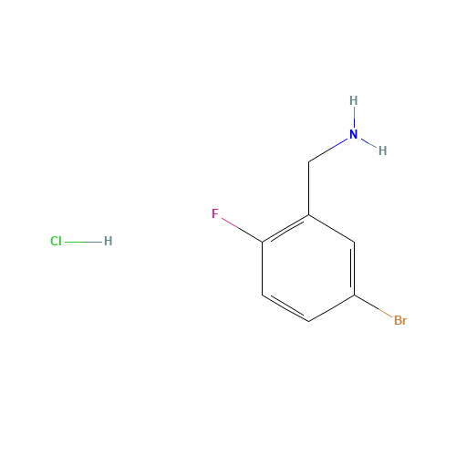 (5-bromo-2-fluorophenyl)methanamine;hydrochloride (CAS: 202865-69-8) - Related Chemical Product