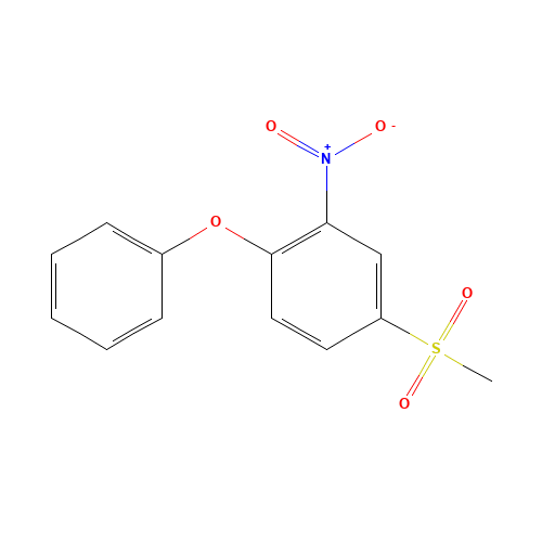 4-methylsulfonyl-2-nitro-1-phenoxybenzene (CAS: 102309-64-8) - Related Chemical Product