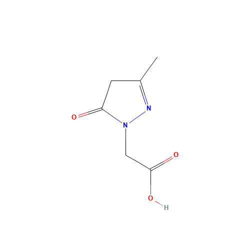 2-(3-methyl-5-oxo-4H-pyrazol-1-yl)acetic acid (CAS: 30979-39-6) - Related Chemical Product