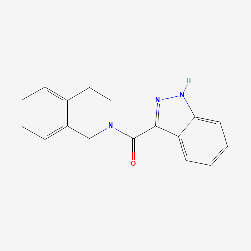 3,4-dihydro-1H-isoquinolin-2-yl(1H-indazol-3-yl)methanone (CAS: 159305-08-5) - Related Chemical Product