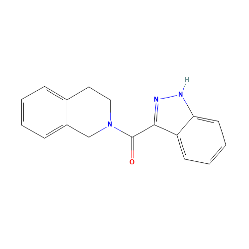 3,4-dihydro-1H-isoquinolin-2-yl(1H-indazol-3-yl)methanone (CAS: 159305-08-5) - Related Chemical Product