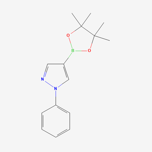 1-phenyl-4-(4,4,5,5-tetramethyl-1,3,2-dioxaborolan-2-yl)pyrazole (CAS: 1002334-12-4) - Related Chemical Product