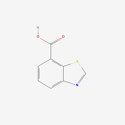 1,3-benzothiazole-7-carboxylic acid (CAS: 677304-83-5) - Chemical Structure and Molecular Formula 