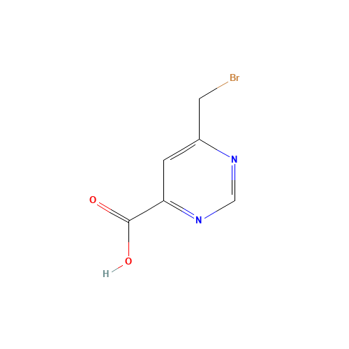6-(bromomethyl)pyrimidine-4-carboxylic acid (CAS: 920760-21-0) - Related Chemical Product