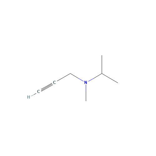 N-methyl-N-prop-2-ynylpropan-2-amine (CAS: 143346-98-9) - Related Chemical Product
