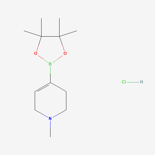 1-methyl-4-(4,4,5,5-tetramethyl-1,3,2-dioxaborolan-2-yl)-3,6-dihydro-2H-pyridine;hydrochloride (CAS: 1462950-92-0) - Related Chemical Product