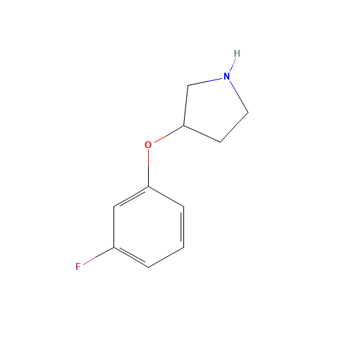 3-(3-fluorophenoxy)pyrrolidine (CAS: 871587-68-7) - Related Chemical Product